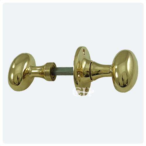 Croft 1754R Oval Rim Door Knobs in Brass Bronze Chrome or Nickel, Door  handles & door accessories