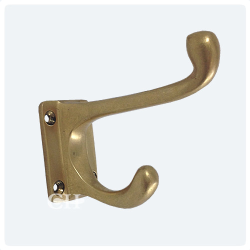 Croft 2731 Brass Chrome Nickel or Bronze Door Hat and Coat Hooks, Door  handles & door accessories