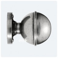 Finesse Design Pewter Beamish Knobs on Round Rose