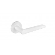 Torrao Lever Handles On Rose in White