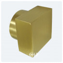 Elements Square Cabinet Knobs In Brass Bronze Chrome or Nickel